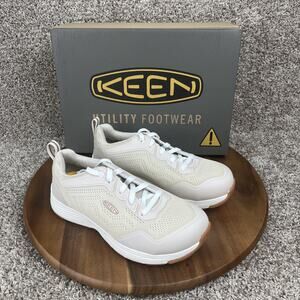 KEEN Utility Sparta II Women's Size 9 Industrial Work Shoes Birch/Brown Sugar